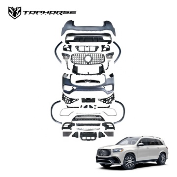 Mercedes-Benz GLS X167 450 AMG Design Boyd Kit GLS63 Bumper Front Grille Auto Parts