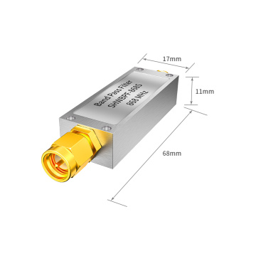 915MHz 868MHz ต่ำ Helium Lora Band Pass กรอง