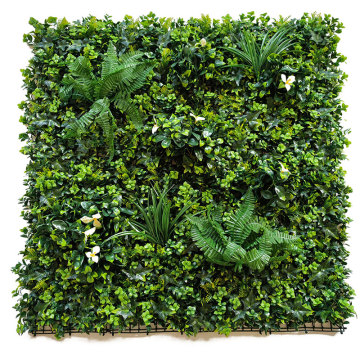 Erba sintetica Piante artificiali Wall Hedge Erba Tappetino