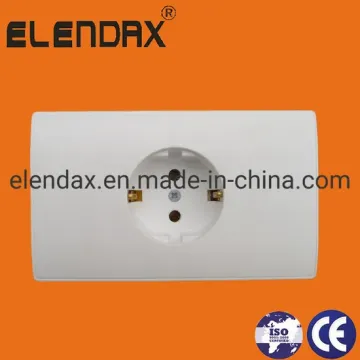 EU Style Wall Earthing Socket (A2010)