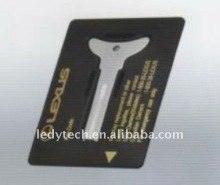 Lexus spare key card