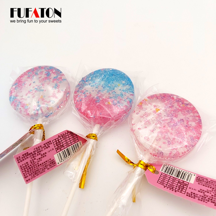 20g Healthy sugar free round lollipop candy