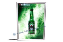Aluminum Frame Slim Led Sign / Hanging Heineken Lighted Signs