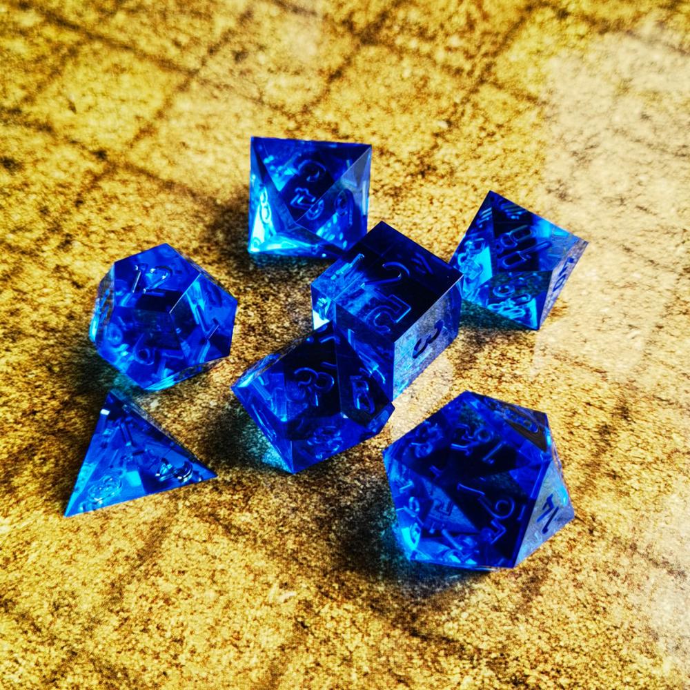 Colorful Crystal Handmade Poyhedral Dice 2