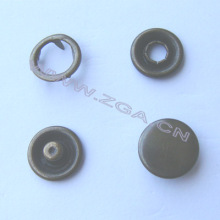 Cap prong Snap Button in antique brass color