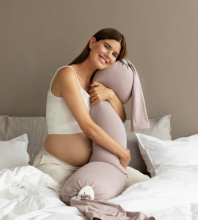Long Cotton Adjustable Pregnancy Pillow