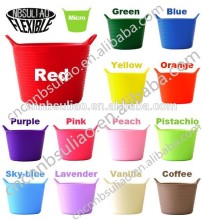 flexible plastic garden tub,plastic tub wholesale 25L