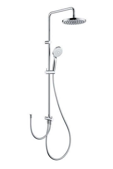Brass exposed shower faucet set