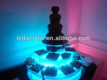 led chocolate fountain base