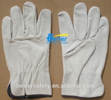 No Lining Premium Full Grain Pigskin Leather welding glove Christmas Promotion
