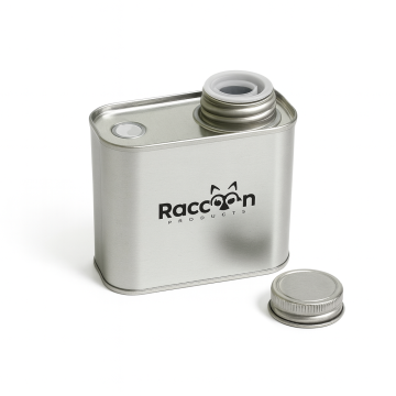 Stainless steel airtight coffee bean storage container with valve