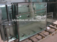 High quality double glazing glass cost of double glazing