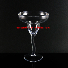 Transparent BPA free Acrylic Stemware Cocktail Glasses Margarita Glass