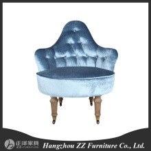 Triangle back cane seat armchair, hot sale sofa chair