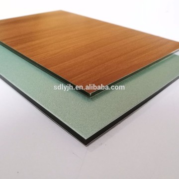 2mm-8mm Exterior Wood Wall Panels Aluminum Composite Panels