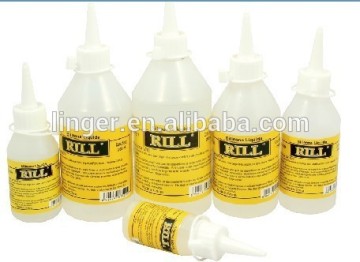 Transparent liquid silicone colla