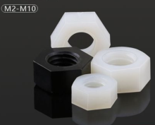 CNC Machine Precision Hardware Nylon Hexagon Nuts