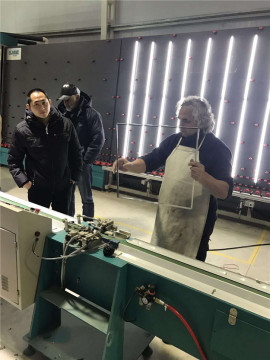 Vertical Polysulfide spreading line