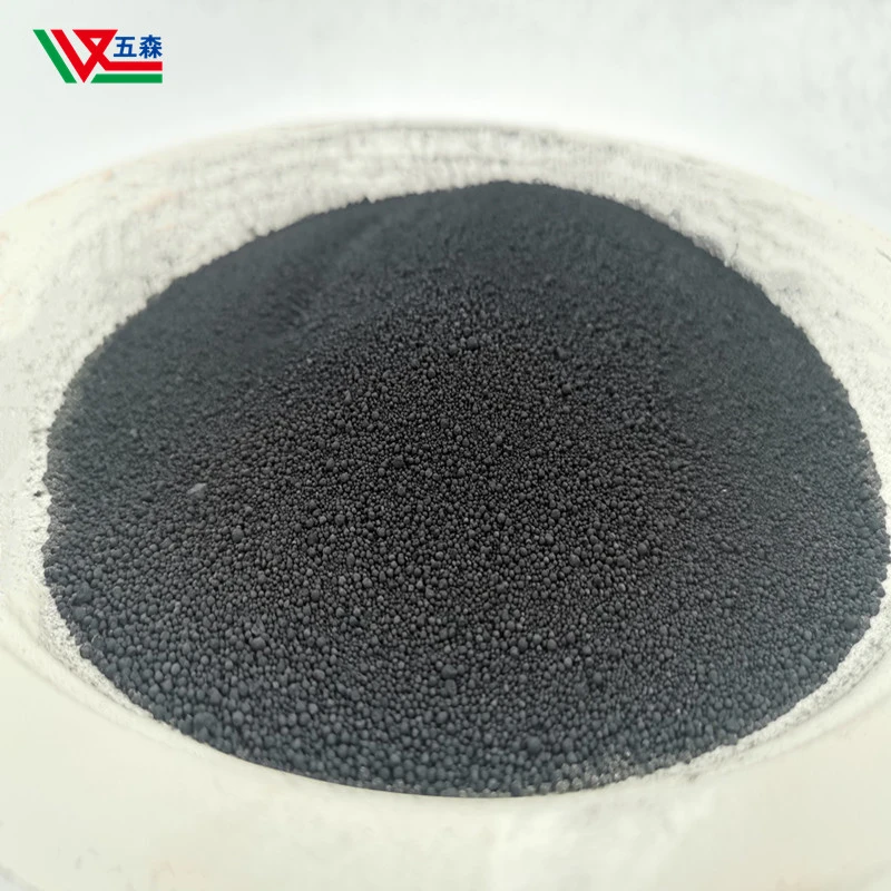 Pyrolytic Carbon Black and International Standard Carbon Black (20-80) % Are Grinded, Powder Carbon Black