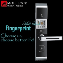 double door lock mechanism, electric meter box key, fingerprint biometrics
