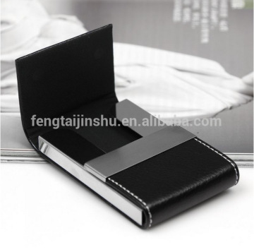 pu copy leather high-capacity business card holder