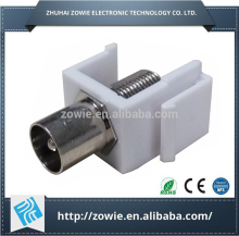 Keystone insert Pal plug to F jack high quality