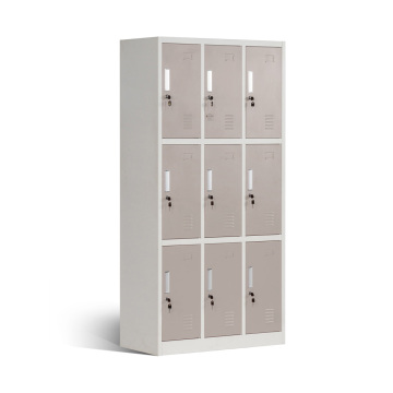 12" Standard Metal Lockers Two-tone Coloring