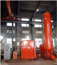 Desorption electrolysis gold ore refining machine