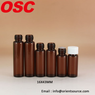 16X43MM Dram Glass Vail Dram Vial thickness 1.1mm