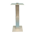 Good quality Modern Furniture Customization Metal Legs Square White Table Base Adjustable Lifting Table Leg