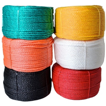 long life Tensile resistance 3mm twist polypropylene rope