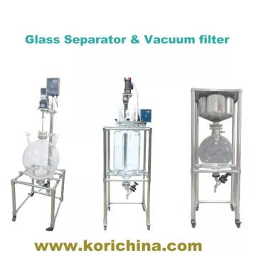 Machine de distributeur d&#39;extraction en verre de grande échelle de laboratoire de 100L