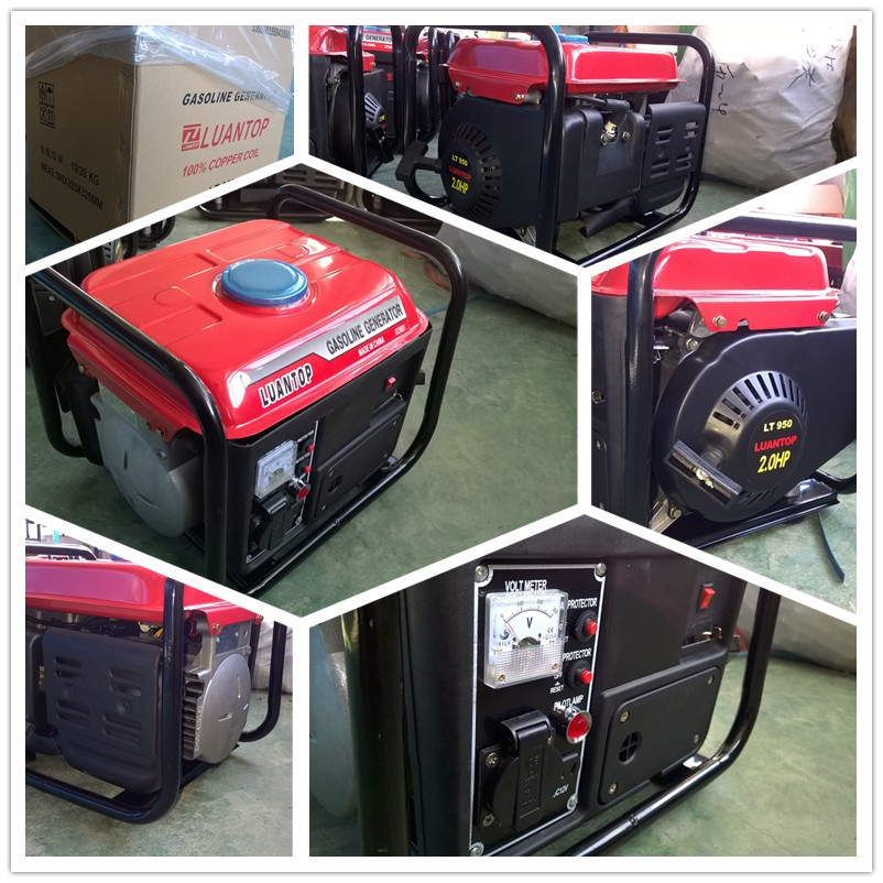 Gasoline Generator Easy Move Fuel Save Portable 450 Watt AC Single Phase with Competitive Price POWERVALUE 380x315x325 2-stroke