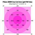 EU/US -Lager Lagerbestand COB LED Wachsen Licht