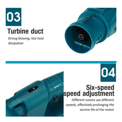 Souleur de feuille d&#39;air électrique de puissance au lithium extérieur sans fil sans fil