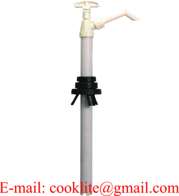Self priming Vertical Lift Nylon Chemical Pump 5 Gallon Nylon Hand Pail Pump Vertical Lift Pump