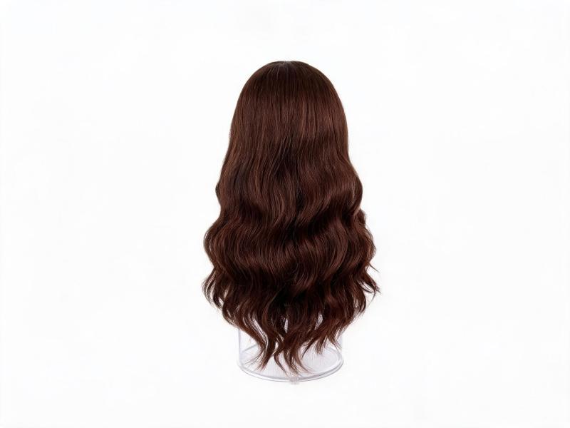 Dark Brown Loose Wave Lace Front Wig Human Hair