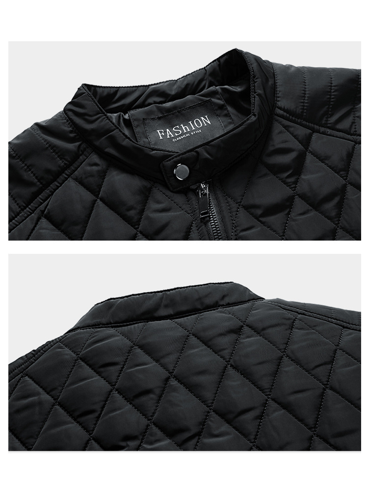 Осенне-зимняя мужская тонкая куртка-пуховик Autumn Winter Men's Slim Puffer Jacket