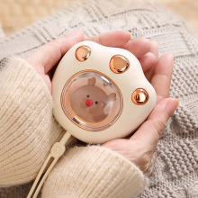 Cute Mini Cat Paw USB Charging Hand Warmer: Portable, Multi-Function Rechargeable Pocket Hand Warmer