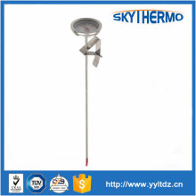 SS304 ring&probe kitchen daily use thermometer with probe greese cooking