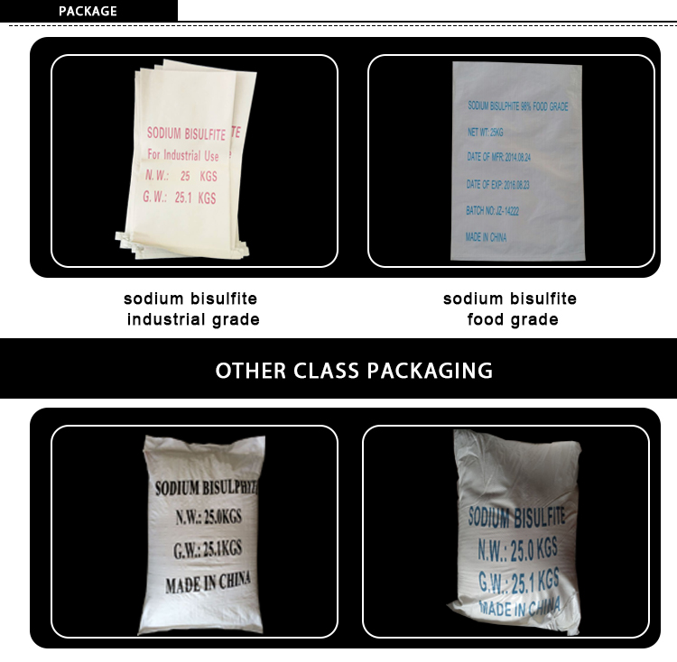 Competitive Sodium Hydrogen Sulfite/ Sodium Bisulfite NaHSO3