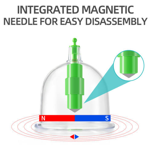 plastic Vacuum Cupping with massage cupping cups