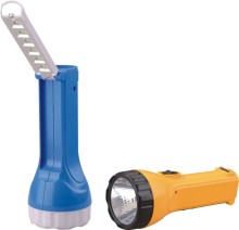 Super Bright Rechargeable LED Plastic Fish Torch Flashlight