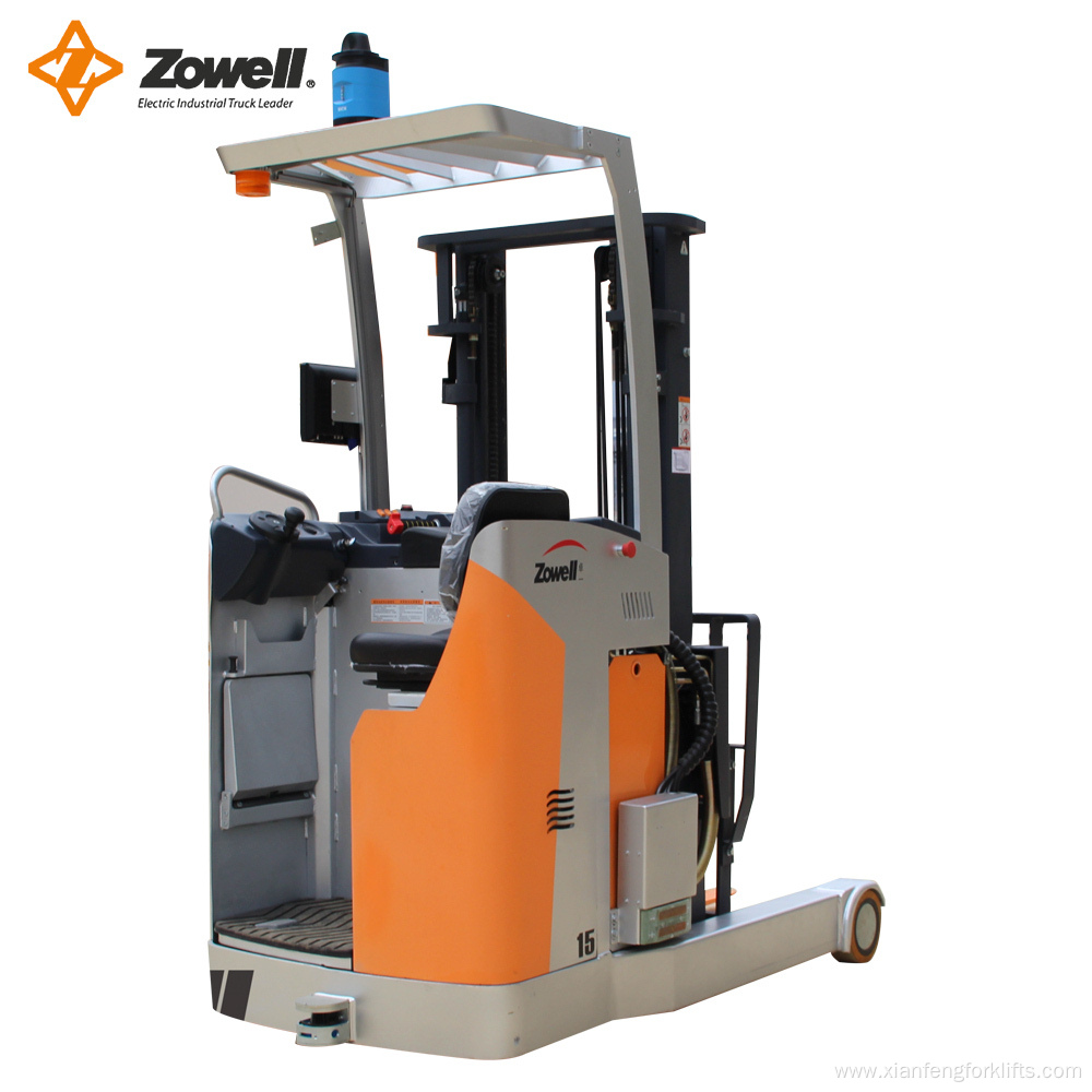 1.5ton Electric Reach Forklift Customized 5500mm