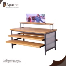 Wooden Display Rack shop furniture garment display
