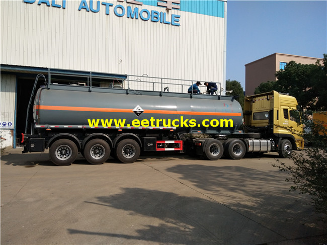 28cbm H2SO4 Tanker Trailers