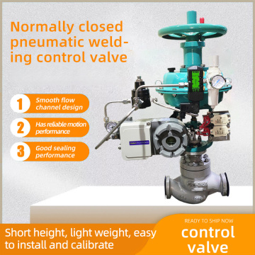 Closed Position Pneumatic Valve for Welding Systems
