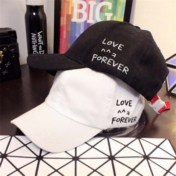 Custom Closure Hat Cotton Baseball Cap Plastic Buckle Baseball Cap