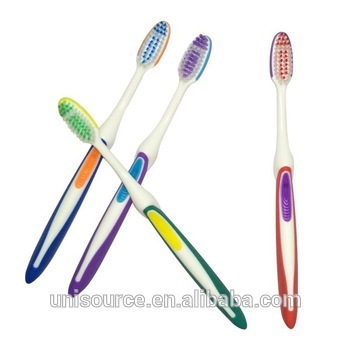 Assorted color adult toothbrush