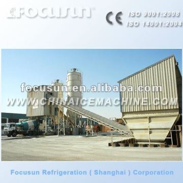 Energy-saving concrete mixing flake ice cooling system concrete cooling